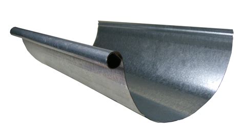 half round galvanized steel gutters